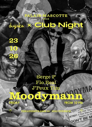 Moodymann - Flo Real - J'PEUX TIM - SERGE P