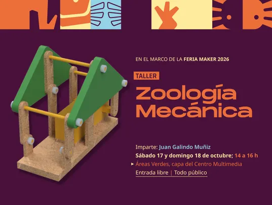 Taller infantil > Zoología Mecánica. Construye una criatura que camina y descubre por qué lo hace.