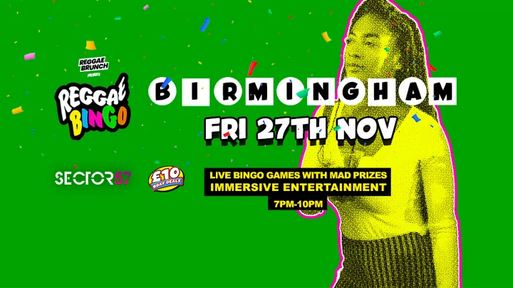 Reggae Bingo - Birmingham - Fri 27th Nov