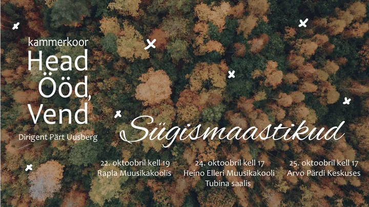 Head Ööd, Vend kontsert „Sügismaastikud“ Heino Elleri muusikakoolis
