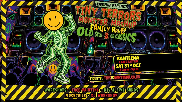 TINY TERRORS MONSTER MASH // Halloween Family rave