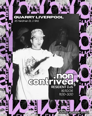 Non-Contrived presents: Resident DJs All Night (LAUNCH PARTY)