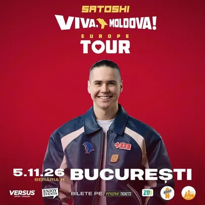 Satoshi – Viva Moldova! | 5 noiembrie 2026 @Berăria H