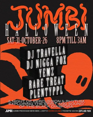 Halloween Warehouse Dance with DJ Travella, DJ Nigga Fox, Plenty Ppl + more