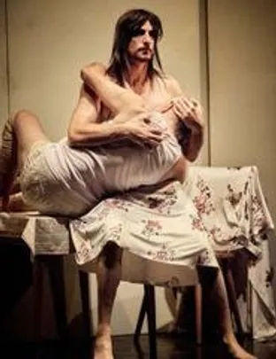 Bashar Murkus and Khulood Basel / Khashabi Theatre Palestine YES DADDY
