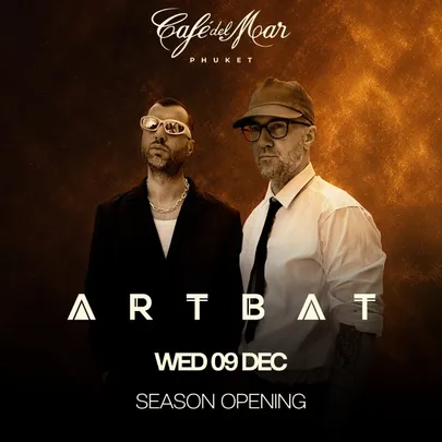 SEASON OPENING: ARTBAT @Café del Mar Phuket | 09.12.26