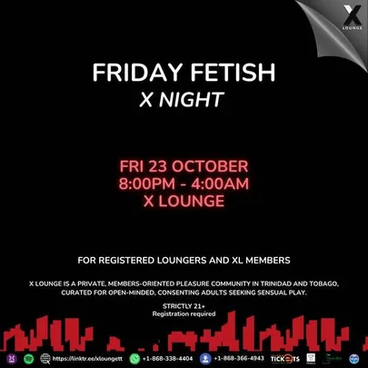 FRIDAY FETISH | 23 October 2026