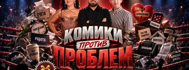 Шоу «Комики против проблем» (Stand Up Bar «Pozitiv»)
