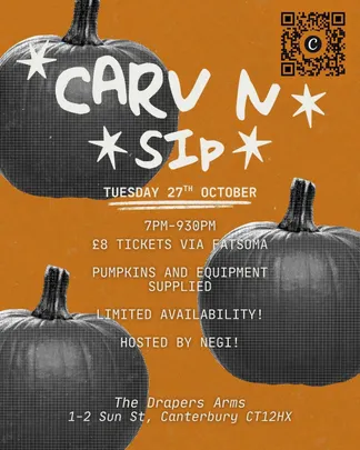 Pumpkin Carv & Sip