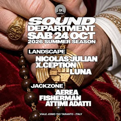 Sound Department w/Nicolas Julian and Aerea