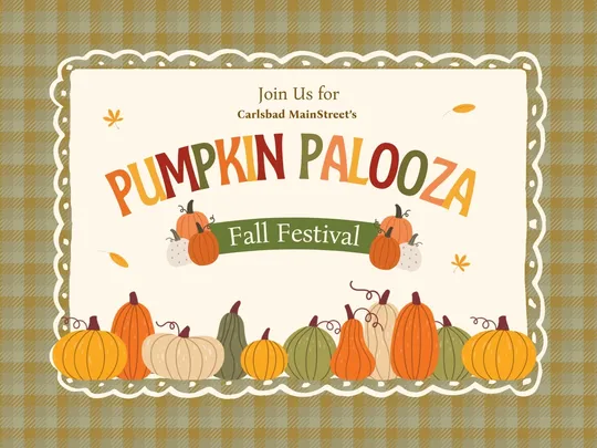Carlsbad MainStreet Pumpkin Palooza Fall Festival