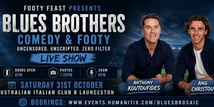 Blues Brothers Comedy Footy Live Show