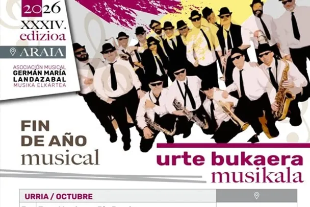 Fin de Año Musical de Araia 2026: Ciclo Bernaola: Coro Dzast Ahotsak