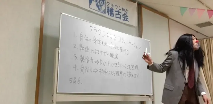 クラウン的な稽古会Beginners「１：クラウン的な脱力力であなたも動作が楽になる方法」