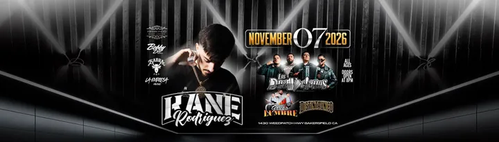 KANE RODRIGUEZ, LOS DESVELADOS & MAS