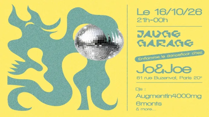 Jauge Garage x Jo&Joe