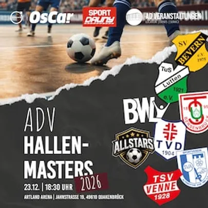 ADV Hallenmasters 2026 powered by Volvo OsCar