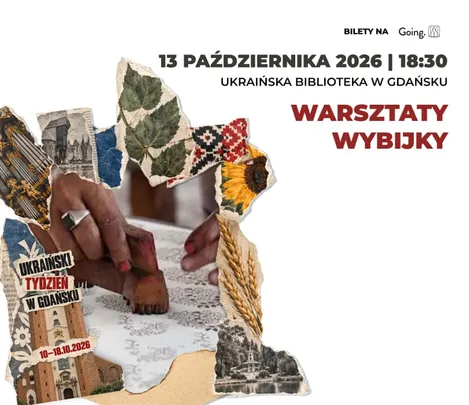 Warsztaty wybijki  - Ukraiński Tydzień w Gdańsku