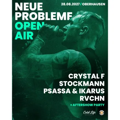 Neue Probleme Open Air 2027 CRYSTAL F + SPECIAL GUESTS