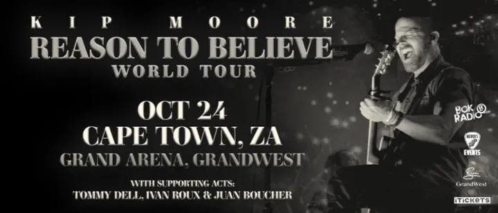 Kip Moore | Cape Town (SATURDAY)