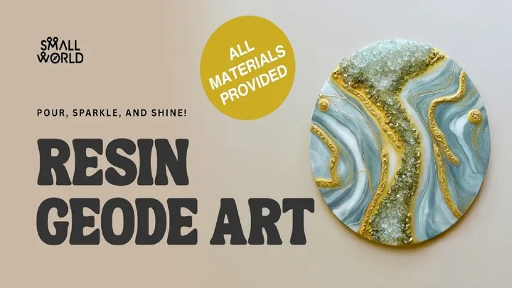 Resin Geode Art Workshop