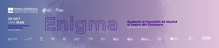 ENIGMA | Recitalul studenților Facultății de Muzică și Teatru