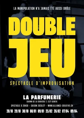DOUBLE JEU – spectacle d'improvisation