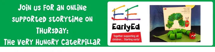 Online Storytime 15 October 2026 Very Hungary Caterpillar