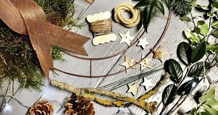 Christmas Wreath Making Workshop with Branch Out MK CIC