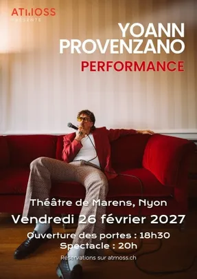 Yoann Provenzano - Performance | Vendredi 26 Février 2027