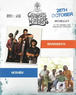 Grassroots Wednesdays with Swaradhya + Mosaïek