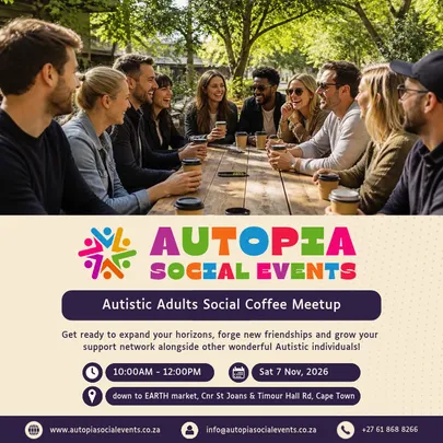 Autistic Adults Social Coffee Meetup - Southern Suburbs