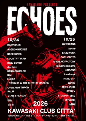ECHOES 2026 2日通し券