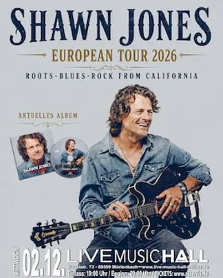 Shawn Jones - European Tour 2026