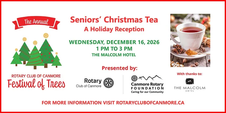 Rotary Club Of Canmore: Seniors Tea