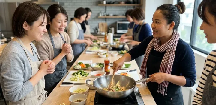 👑 【激レア企画】日本では珍しいカンボジア料理を本場の方と作って楽しむ会！🇰🇭