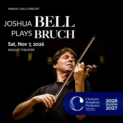 Charlotte Symphony: Joshua Bell Plays Bruch