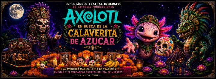 AXOLOTL EN BUSCA DE LA CALAVERITA DE AZUCAR