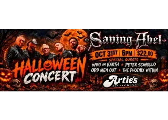 SAVING ABEL - Who on Earth - Peter Scavello - Odd Men Out - The Phoenix Within