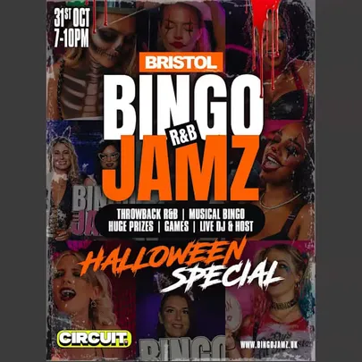 BINGO JAMZ BRISTOL : Halloween Edition - 31st Oct