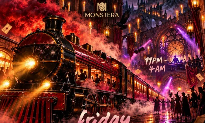 Haunted Hogwarts after dark Halloween Party