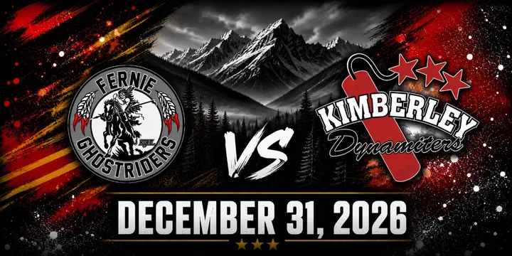 Fernie Ghostriders @ Kimberley Dynamiters