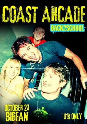 Coast Arcade - BACK2SCHOOL
