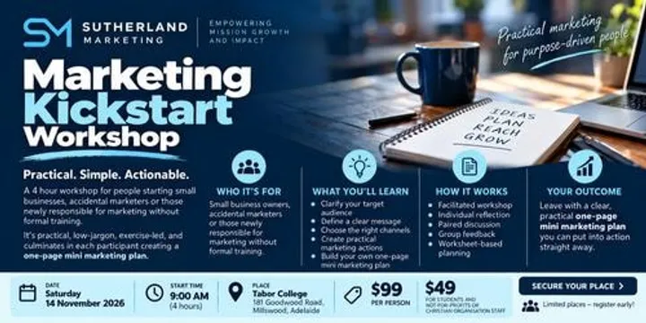 Marketing Kickstart Workshop