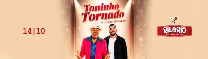 TONINHO TORNADO E DIEGO MENASSE EM TUBARÃO SC