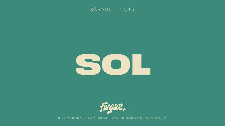 Fugaz recebe Sol