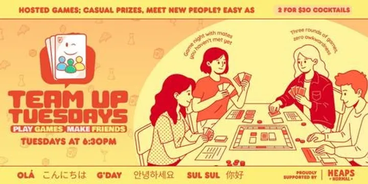 Team Up Tuesdays FREE @FortressSydney