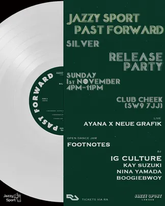 JAZZY SPORT PAST FORWARD RELEASE PARTY