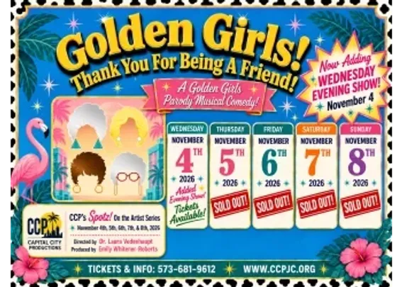 CCP's Golden Girls! Thank You For Being A Friend!, Comedy Musical! - Spotz! On the Artist Series