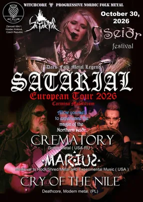 Seiðr festival(Satarial,Marius K.,Crematory,Cry of the Nile)